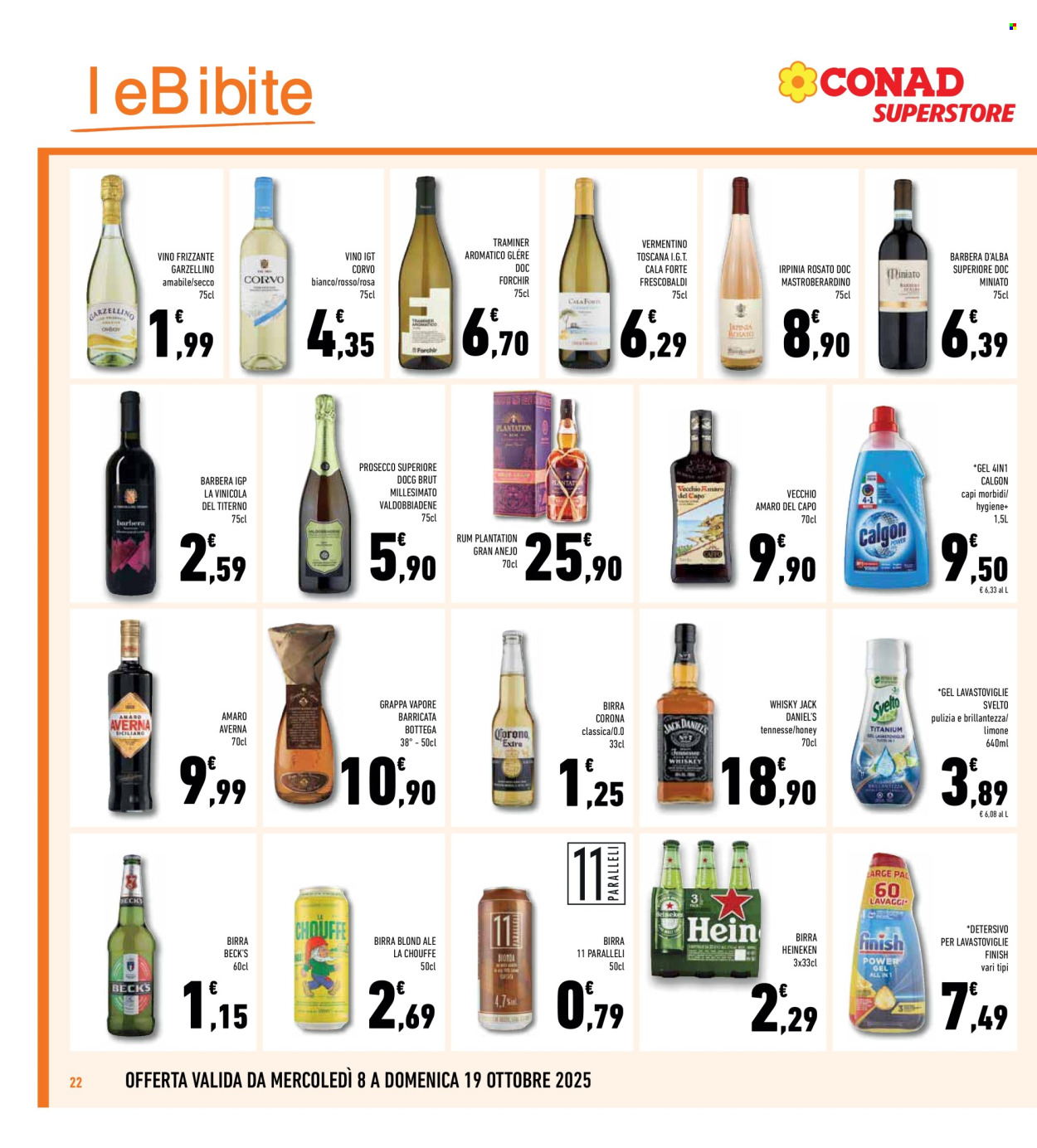 Volantino Conad Superstore - 8/10/2025 - 19/10/2025. Pagina 22