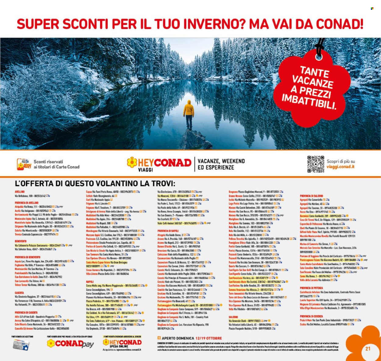 Volantino Conad - 8/10/2025 - 19/10/2025. Pagina 21