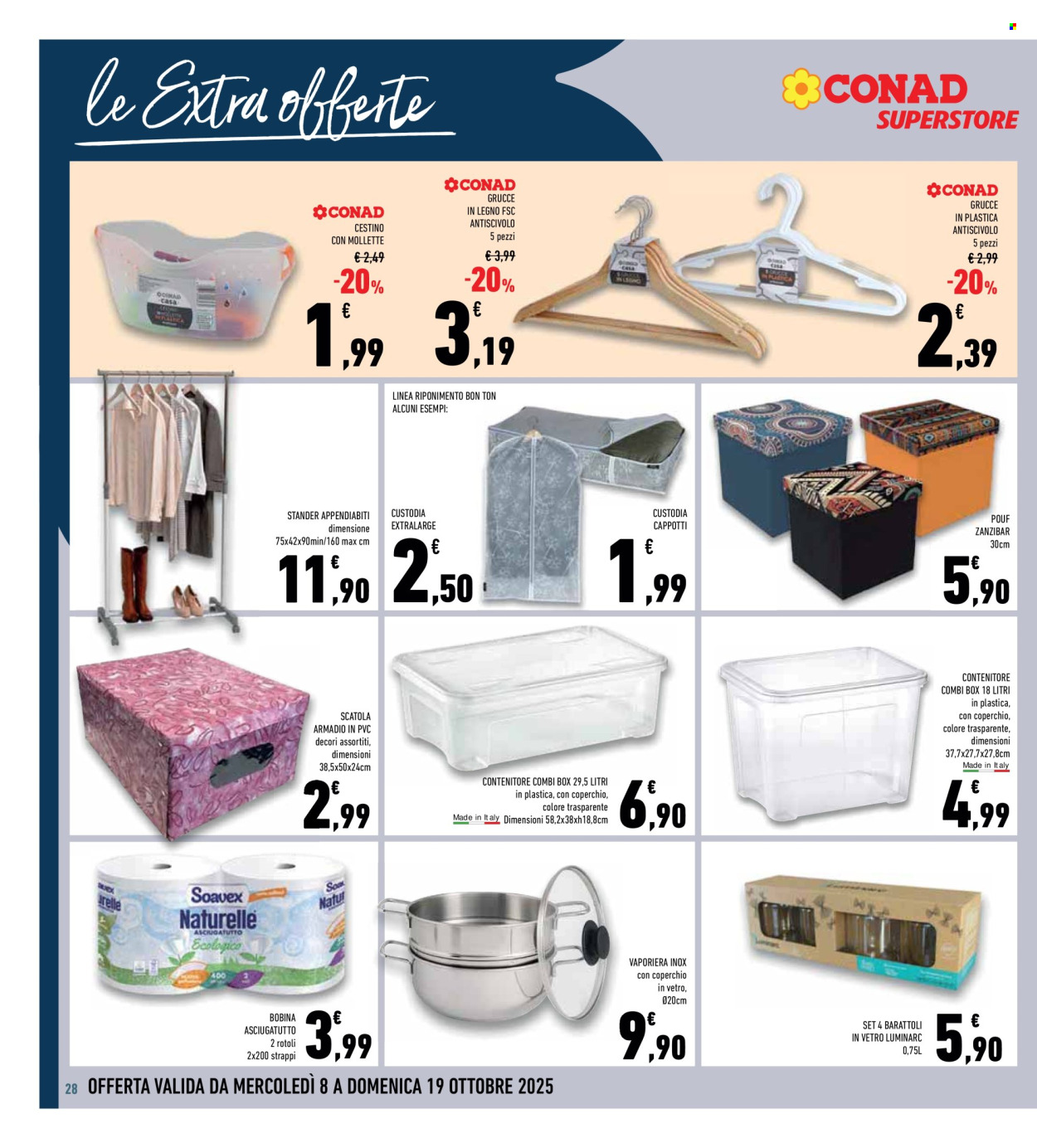 Volantino Conad Superstore - 8/10/2025 - 19/10/2025. Pagina 28