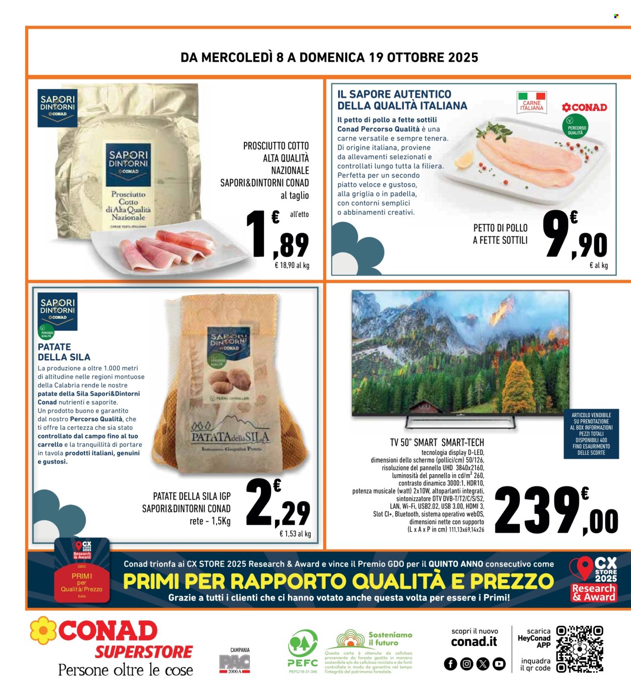 Volantino Conad Superstore - 8/10/2025 - 19/10/2025. Pagina 32