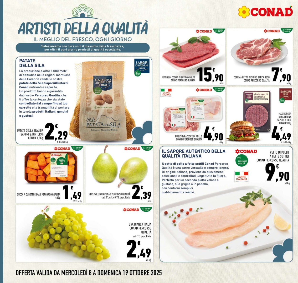 Volantino Conad - 8/10/2025 - 19/10/2025. Pagina 6