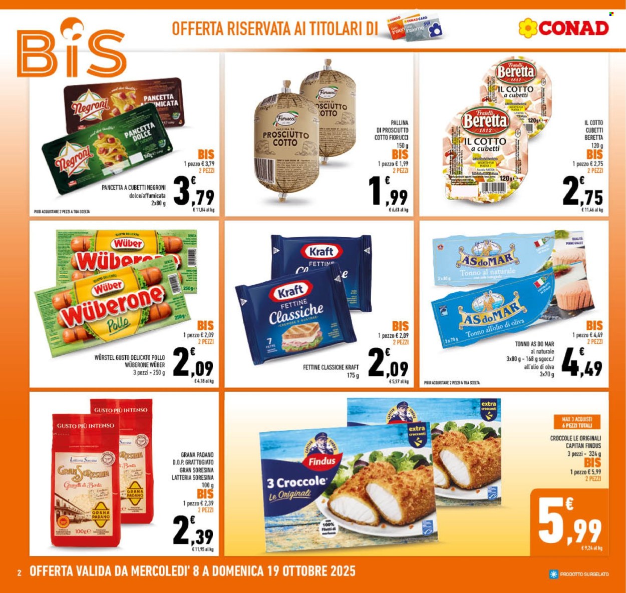 Volantino Conad - 8/10/2025 - 19/10/2025. Pagina 2
