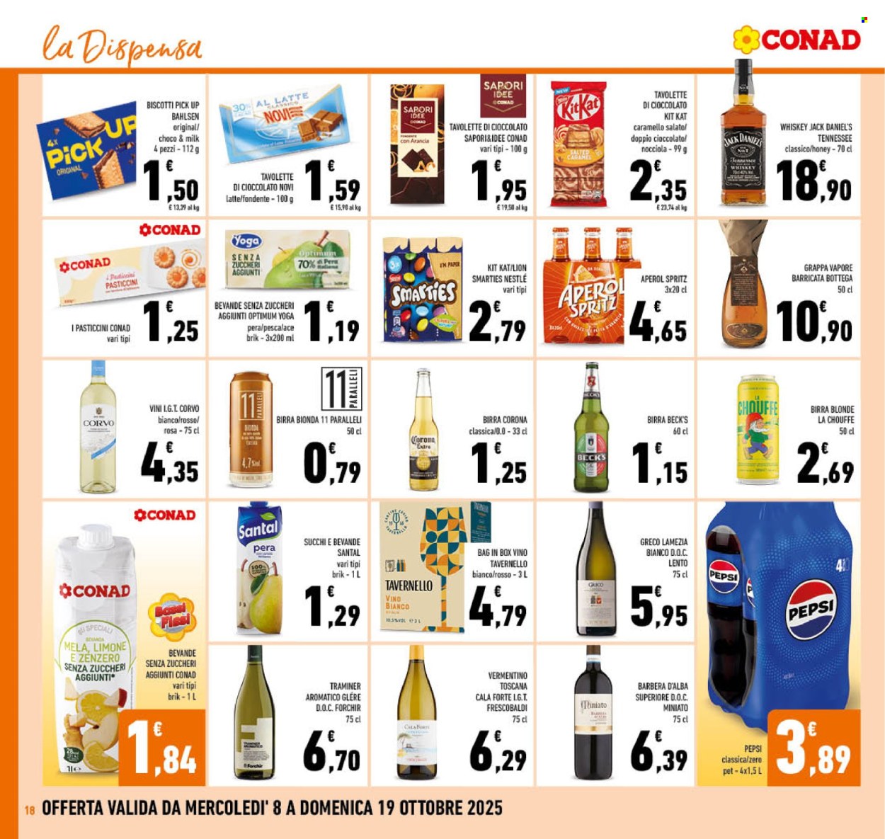 Volantino Conad - 8/10/2025 - 19/10/2025. Pagina 18