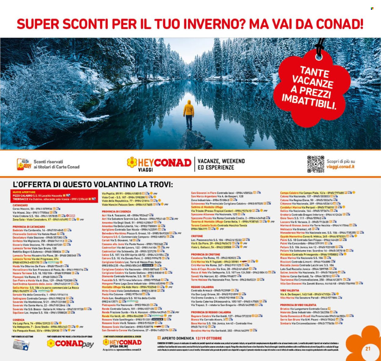 Volantino Conad - 8/10/2025 - 19/10/2025. Pagina 21
