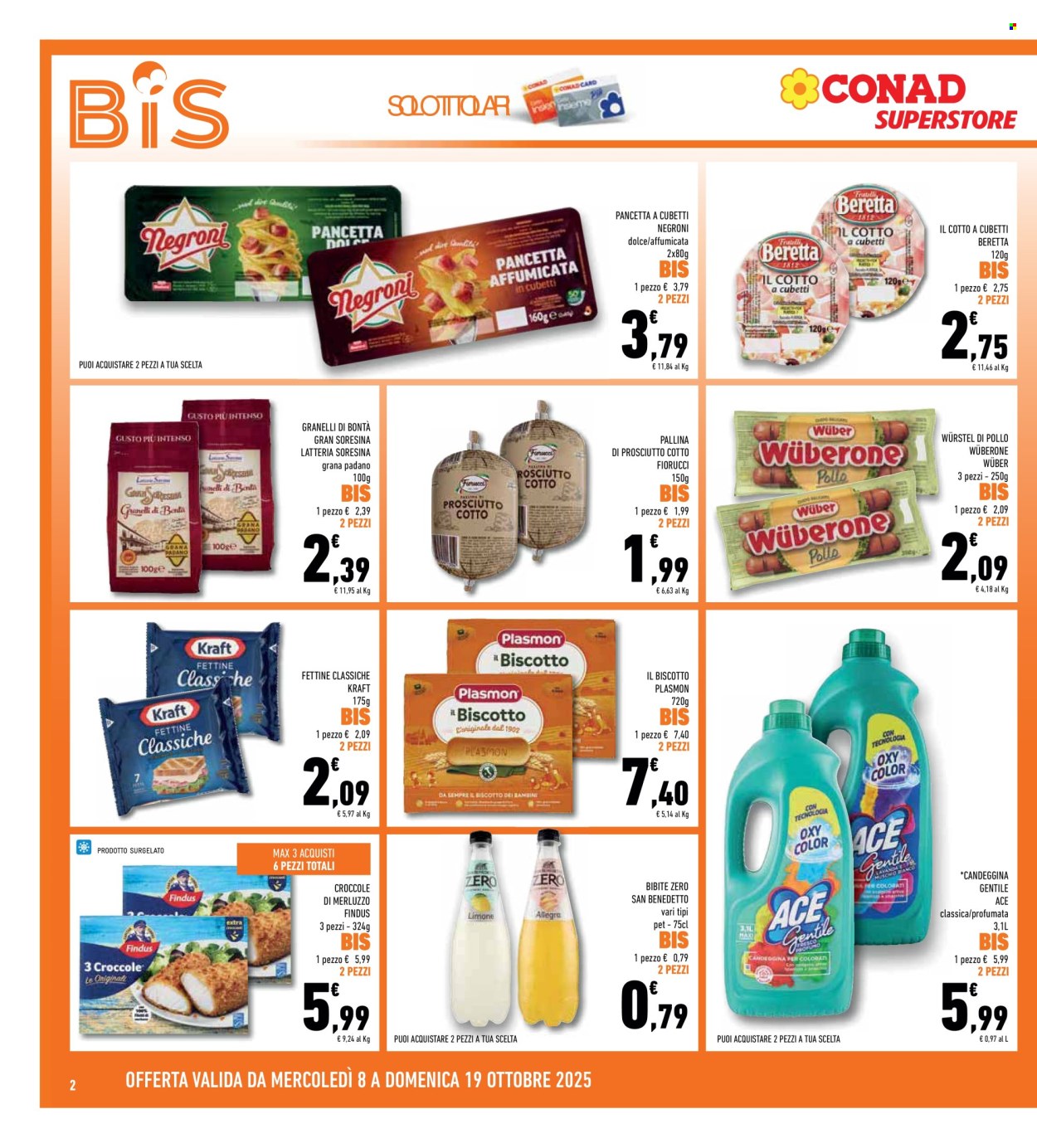 Volantino Conad Superstore - 8/10/2025 - 19/10/2025. Pagina 2