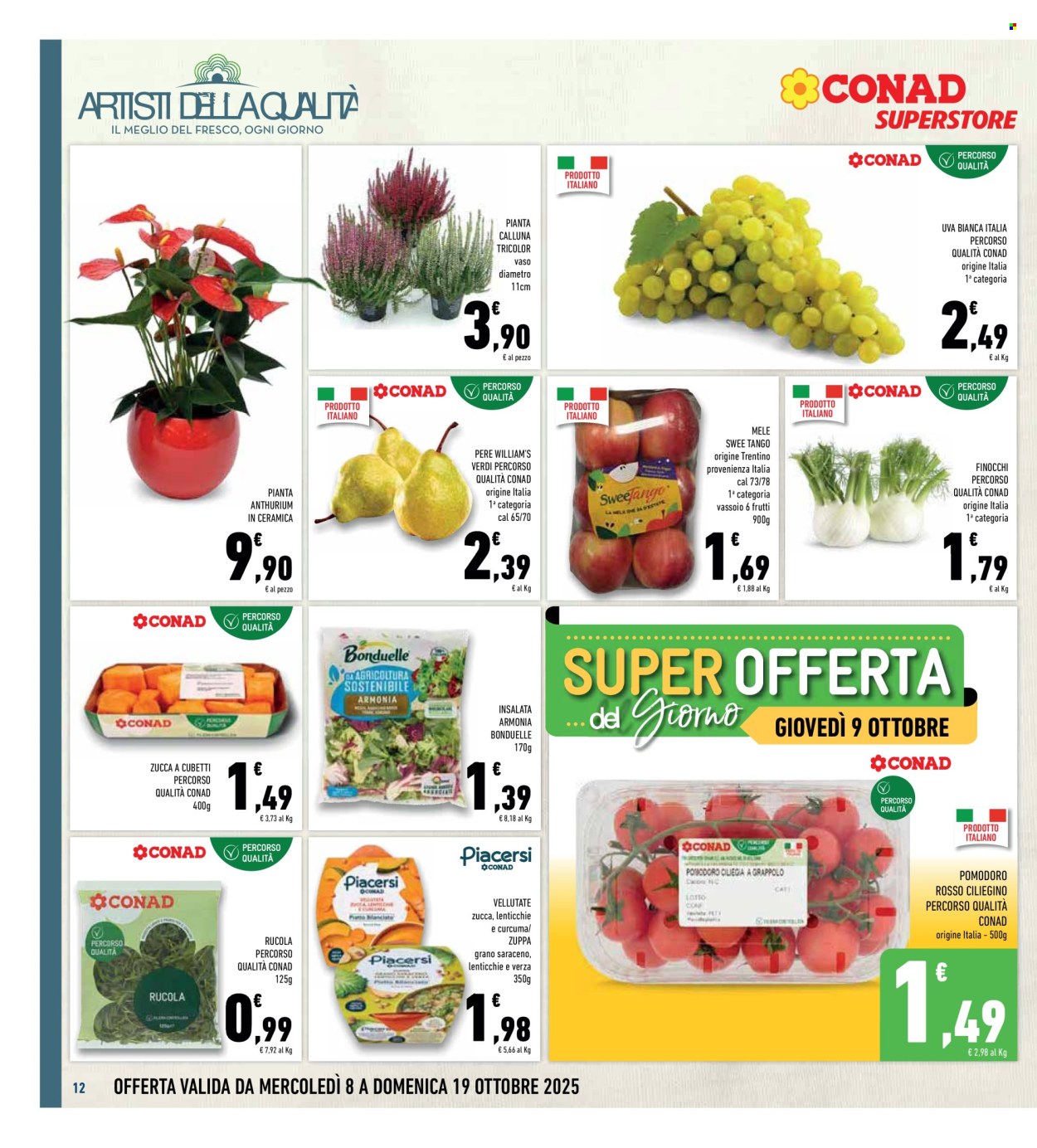 Volantino Conad Superstore - 8/10/2025 - 19/10/2025. Pagina 12