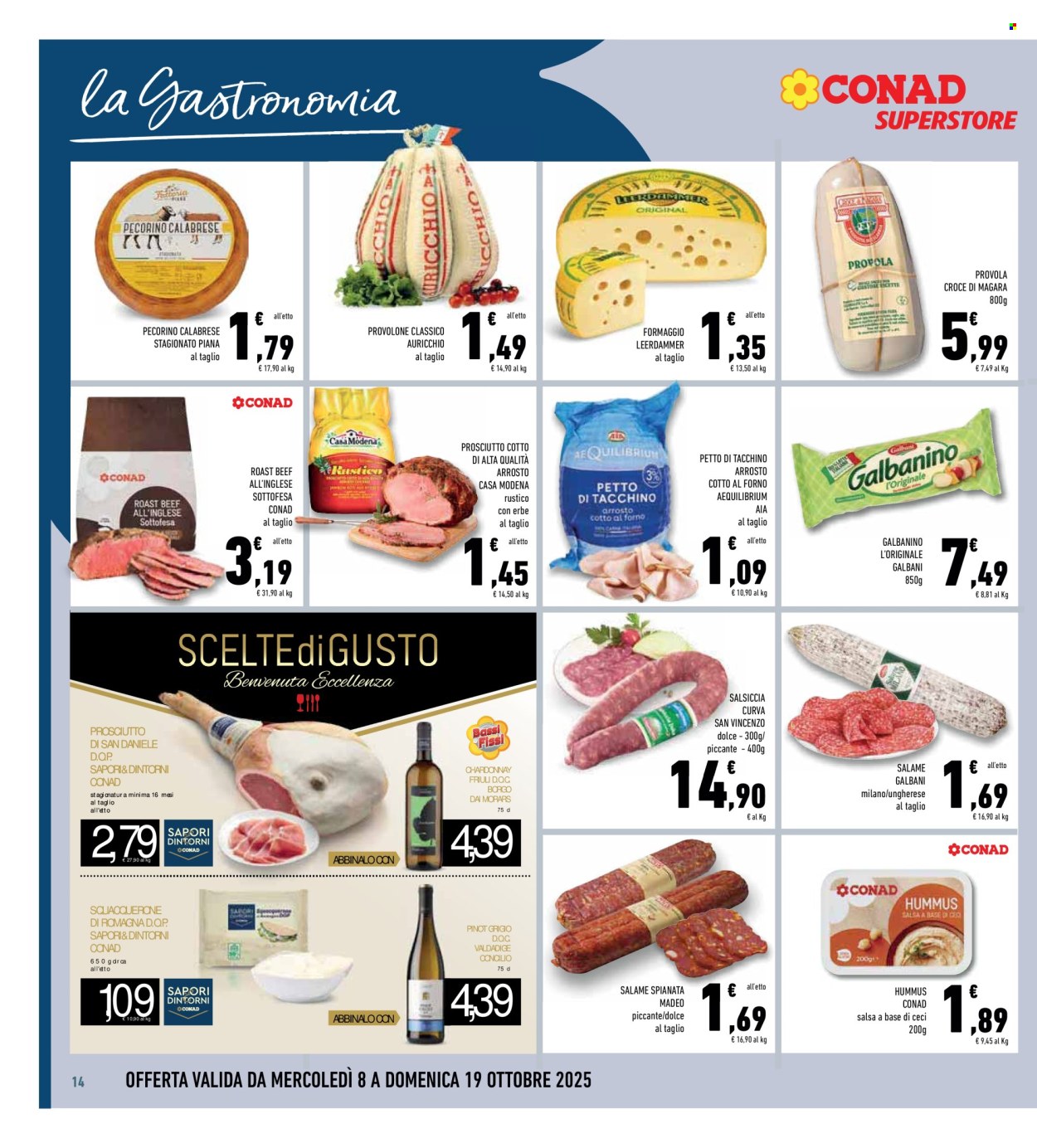 Volantino Conad Superstore - 8/10/2025 - 19/10/2025. Pagina 14
