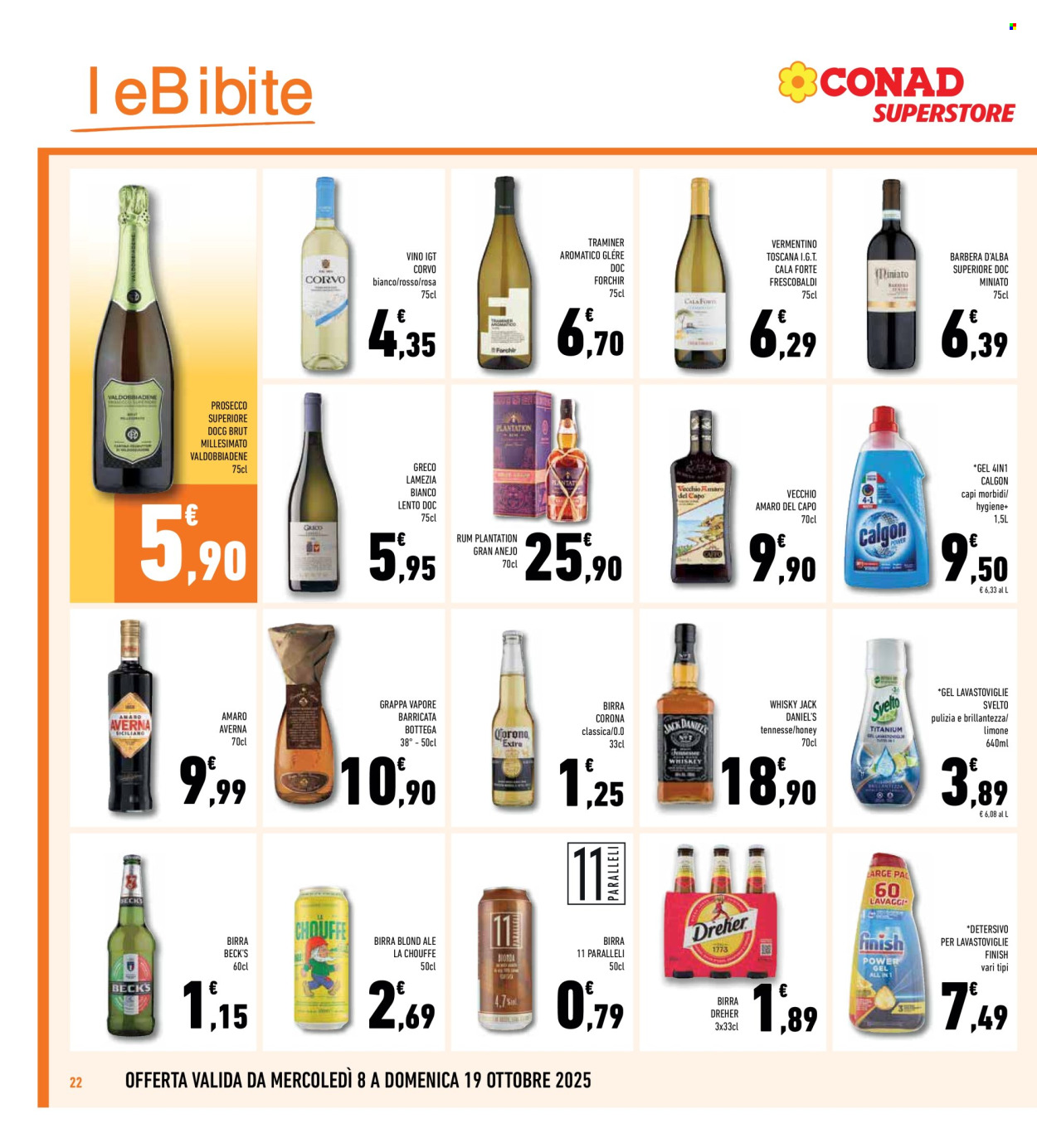 Volantino Conad Superstore - 8/10/2025 - 19/10/2025. Pagina 22
