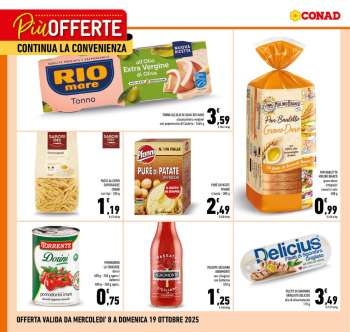 Volantino Conad - 8/10/2025 - 19/10/2025.