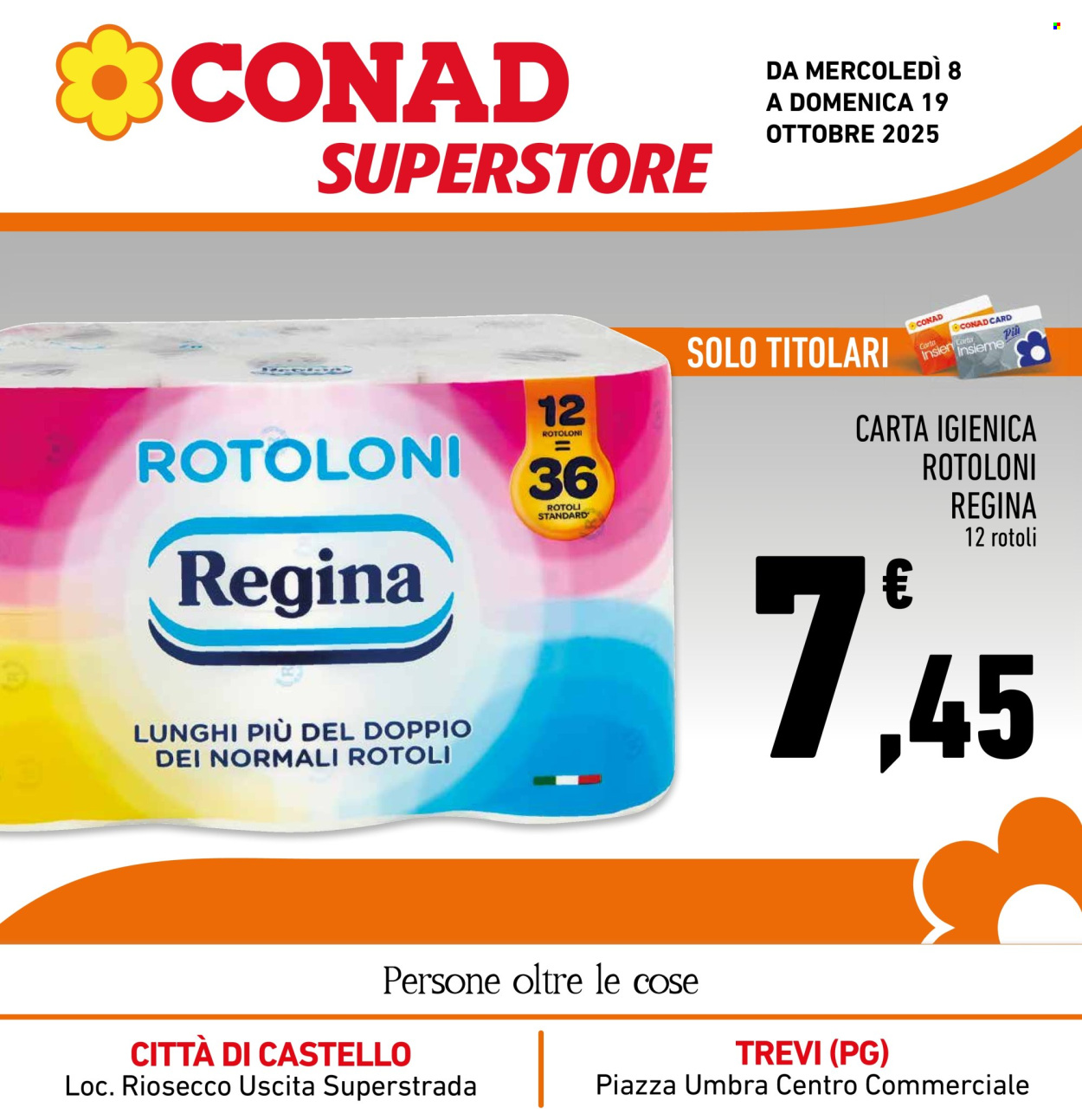 Volantino Conad Superstore - 8/10/2025 - 19/10/2025. Pagina 1