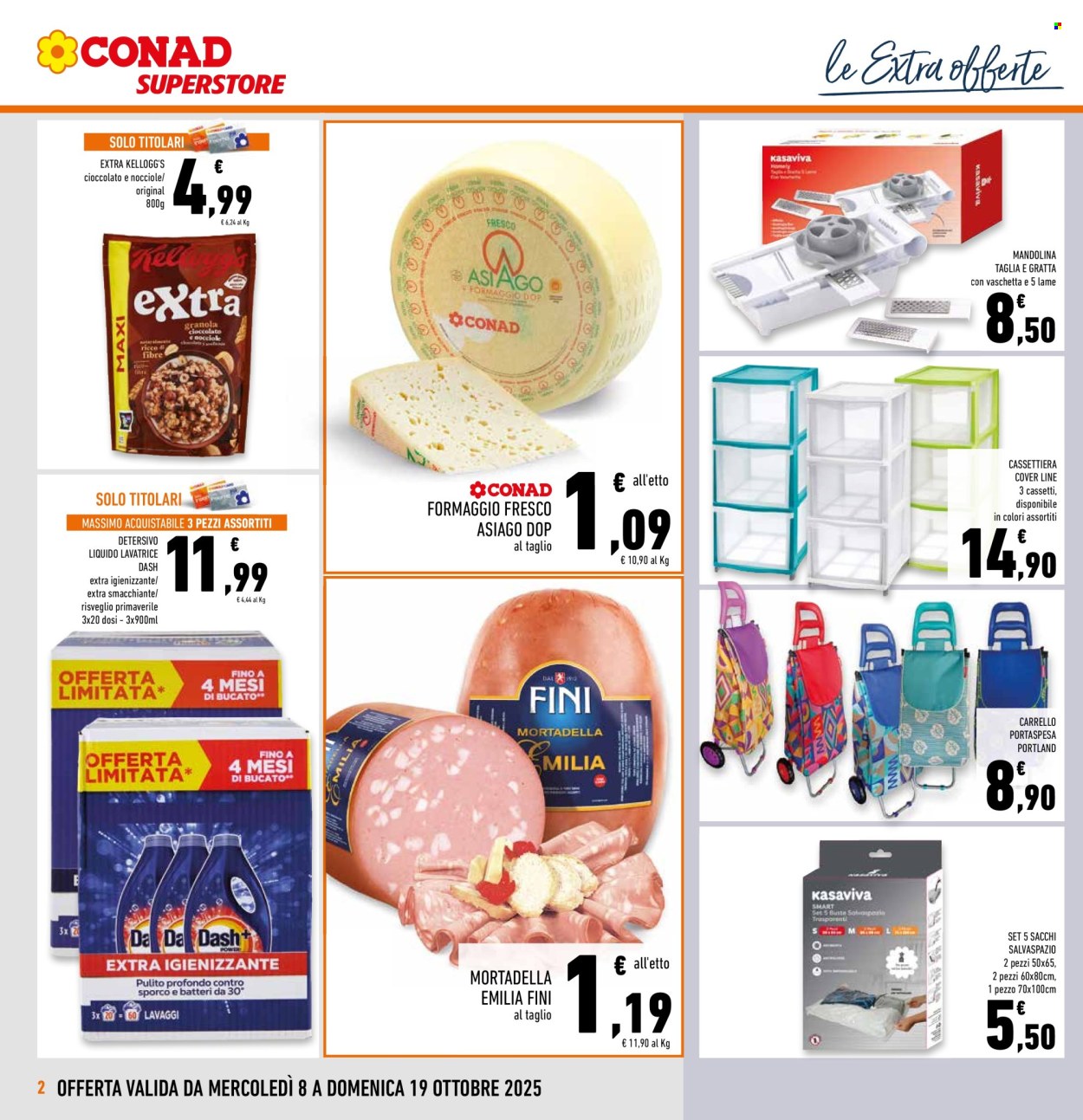 Volantino Conad Superstore - 8/10/2025 - 19/10/2025. Pagina 2