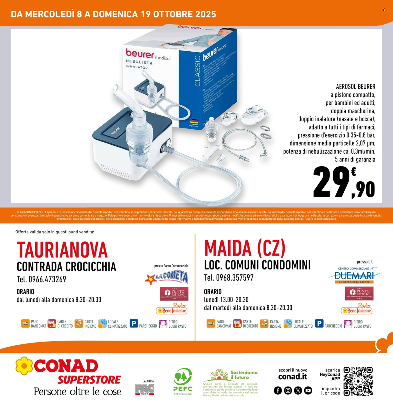 Volantino Conad Superstore - 8/10/2025 - 19/10/2025. Pagina 4