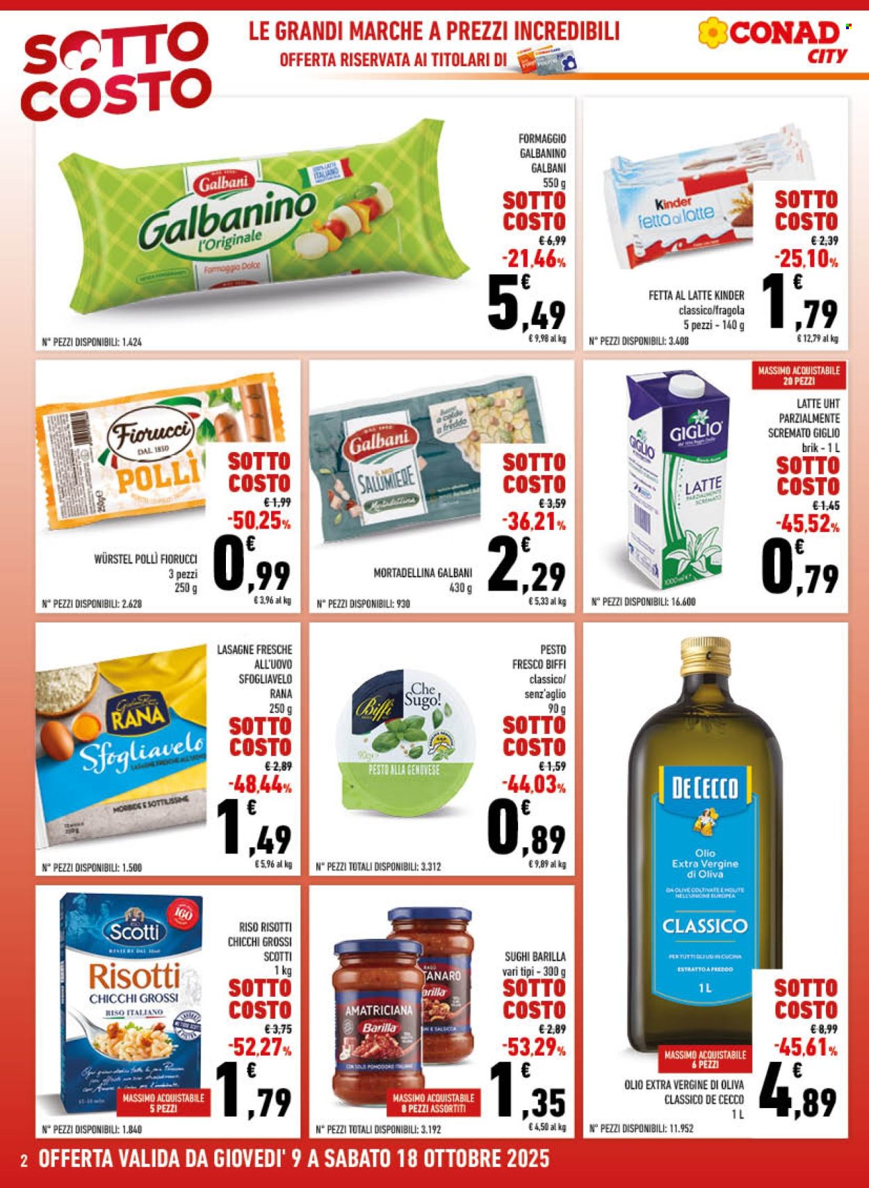 Volantino Conad - 9/10/2025 - 18/10/2025. Pagina 2