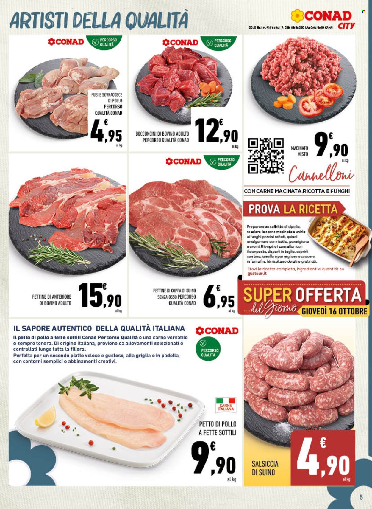 Volantino Conad - 9/10/2025 - 18/10/2025. Pagina 5