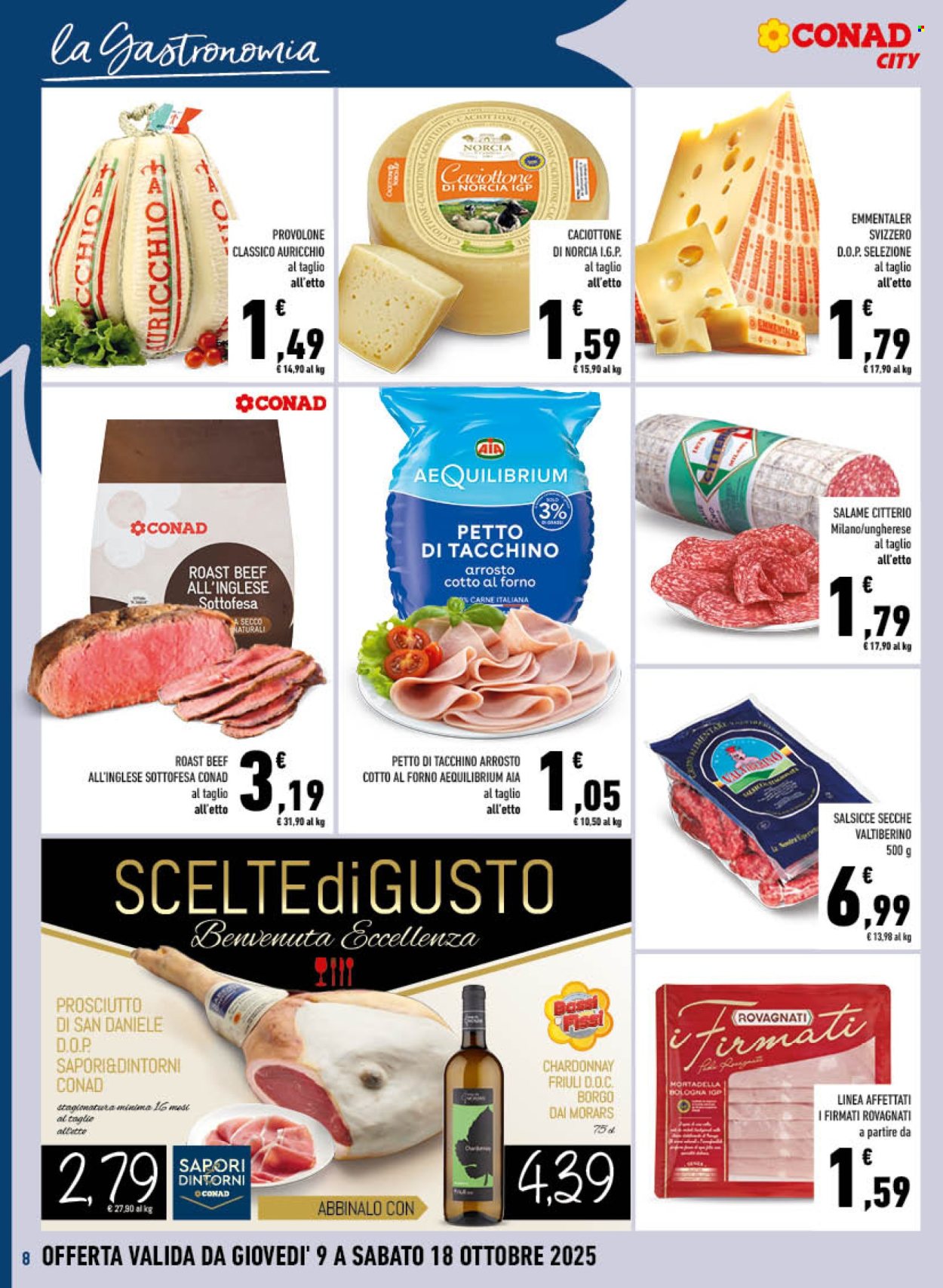 Volantino Conad - 9/10/2025 - 18/10/2025. Pagina 8