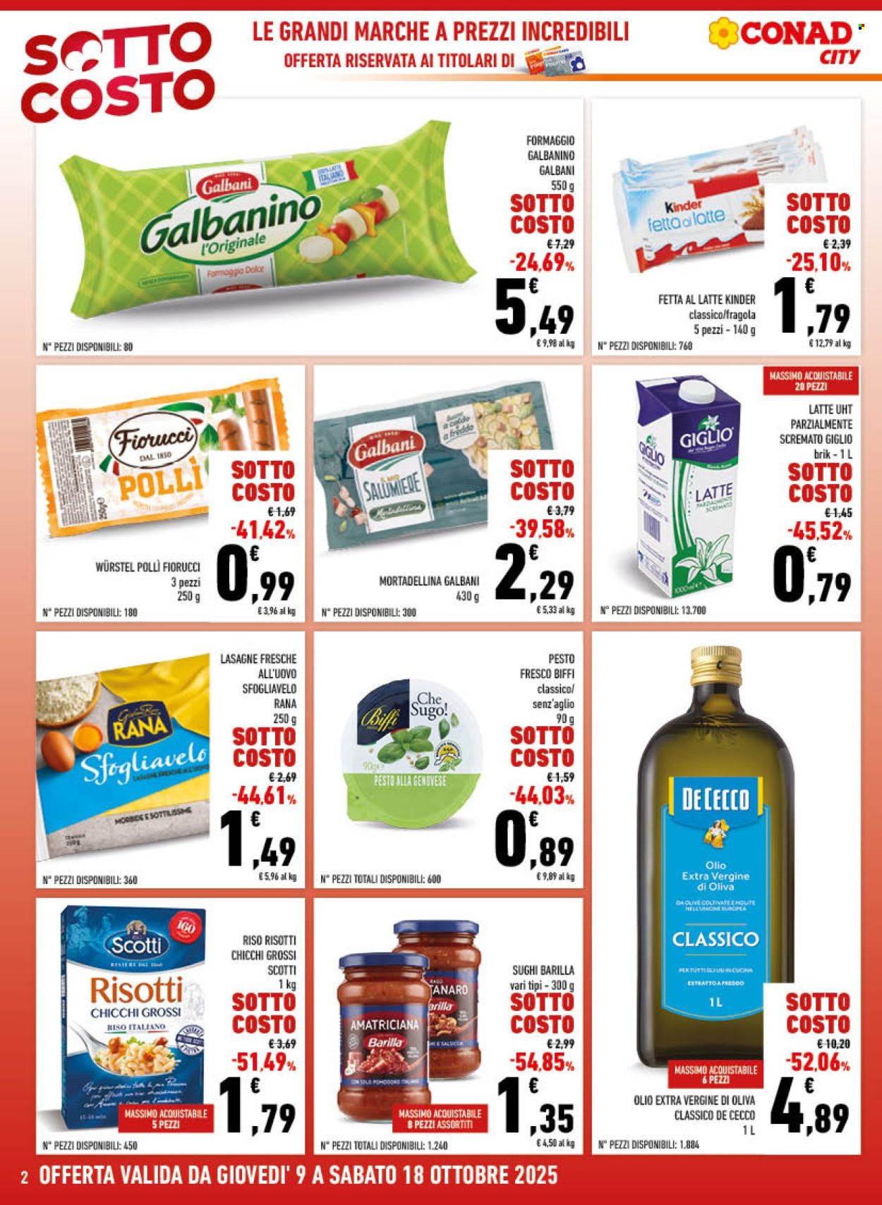 Volantino Conad - 9/10/2025 - 18/10/2025. Pagina 2