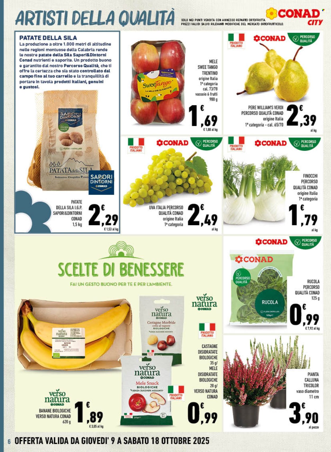 Volantino Conad - 9/10/2025 - 18/10/2025. Pagina 6