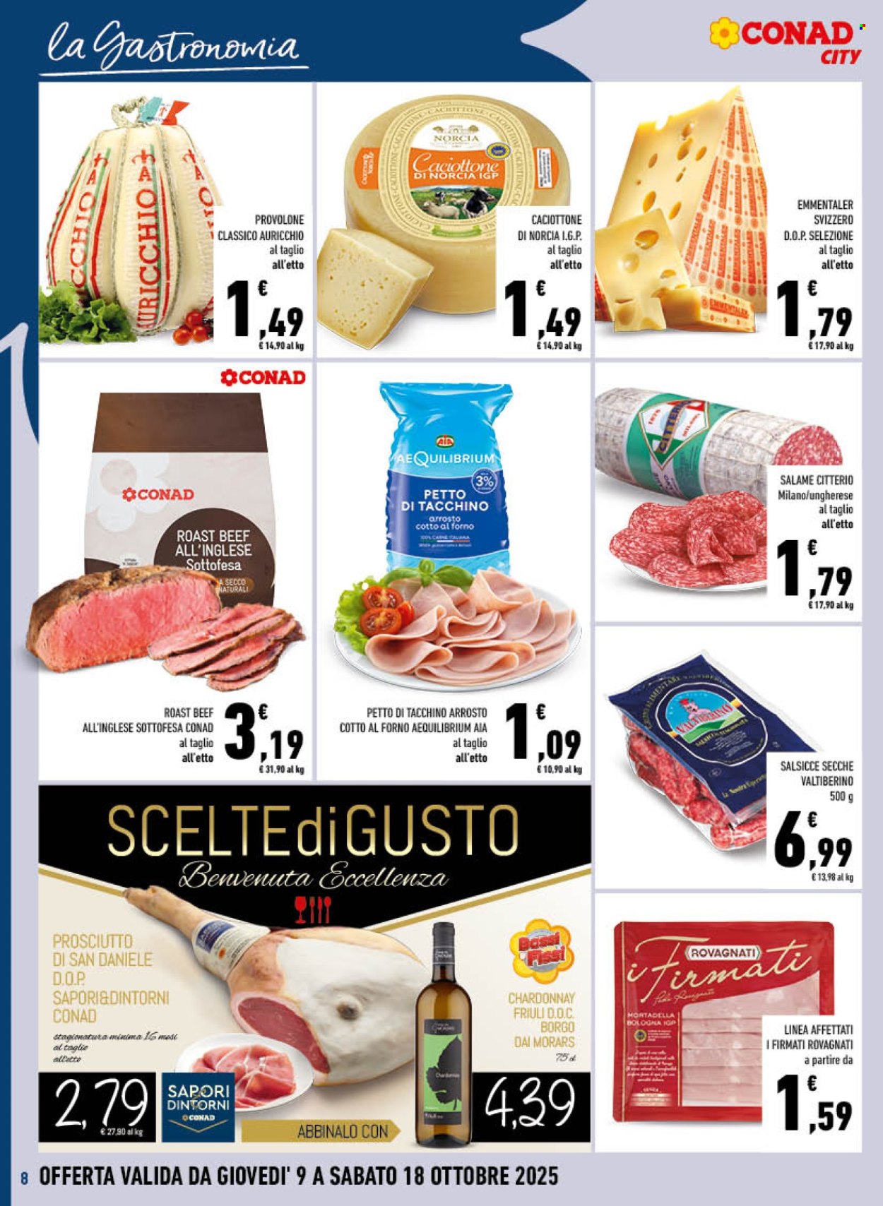 Volantino Conad - 9/10/2025 - 18/10/2025. Pagina 8