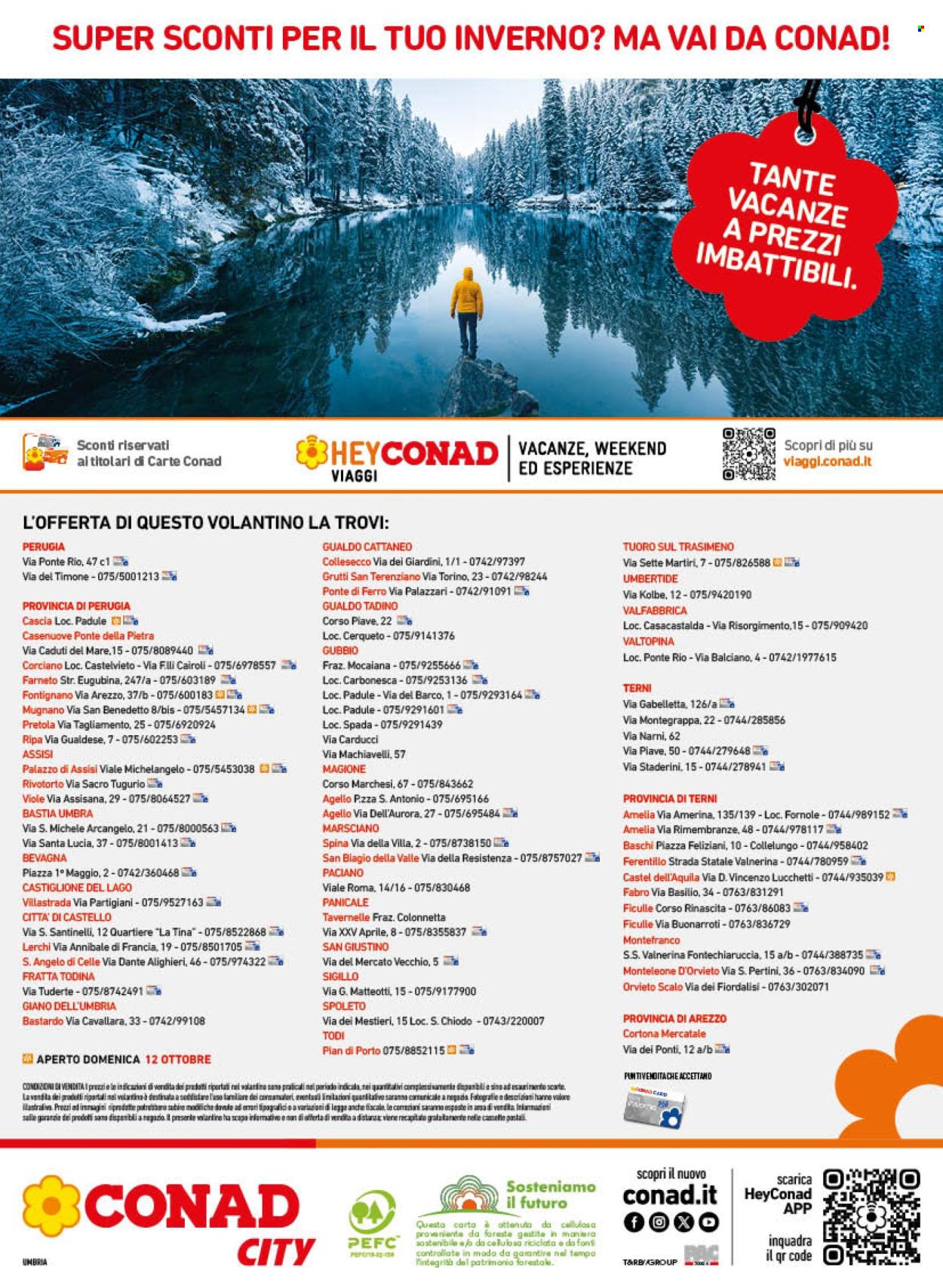 Volantino Conad - 9/10/2025 - 18/10/2025. Pagina 16