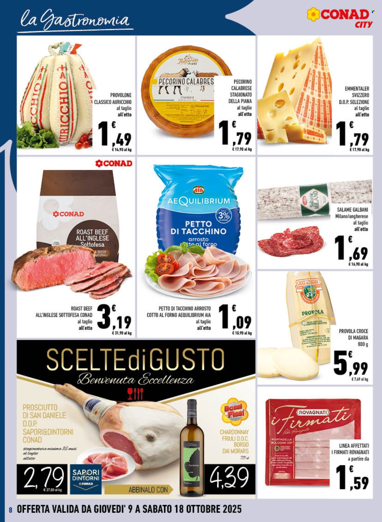 Volantino Conad City - 9/10/2025 - 18/10/2025. Pagina 8