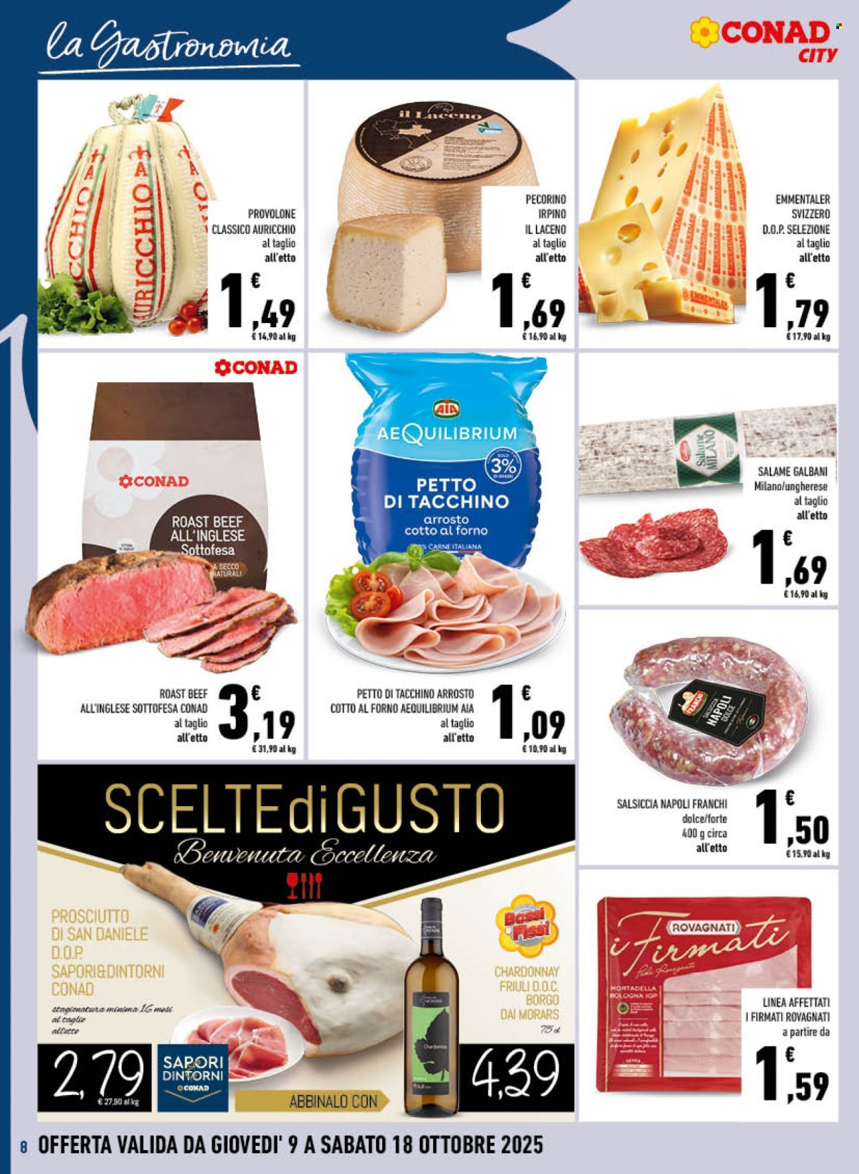 Volantino Conad - 9/10/2025 - 18/10/2025. Pagina 8