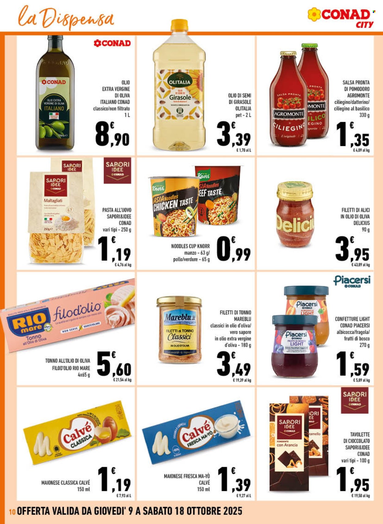 Volantino Conad - 9/10/2025 - 18/10/2025. Pagina 10