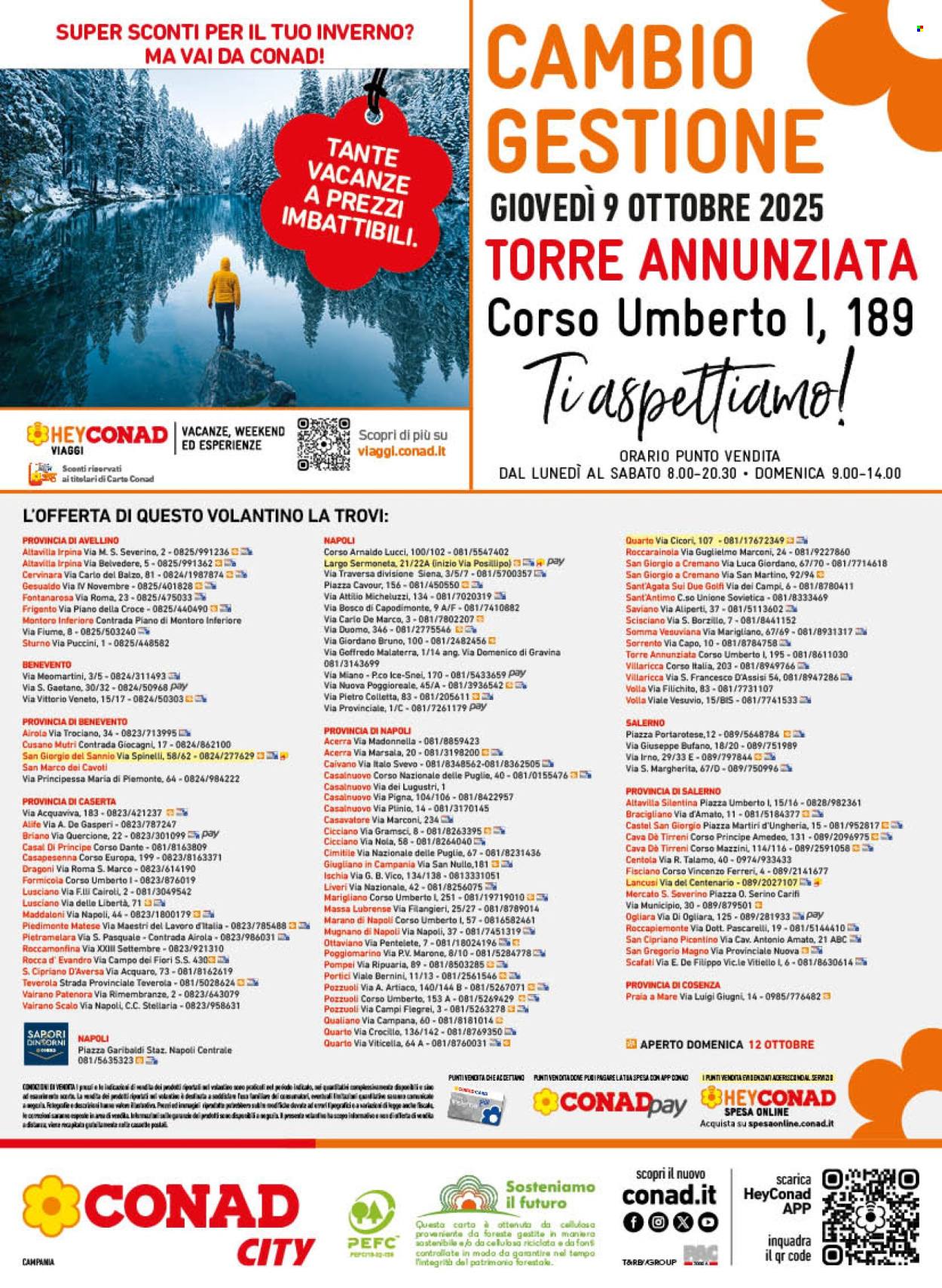 Volantino Conad - 9/10/2025 - 18/10/2025. Pagina 16