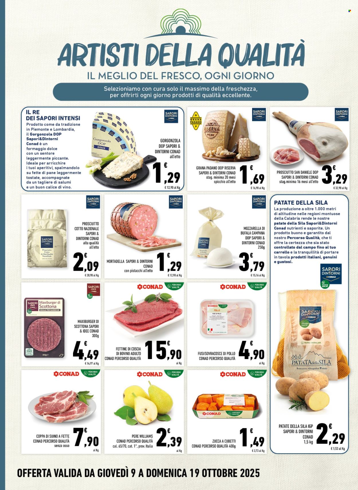 Volantino Conad - 9/10/2025 - 18/10/2025. Pagina 4
