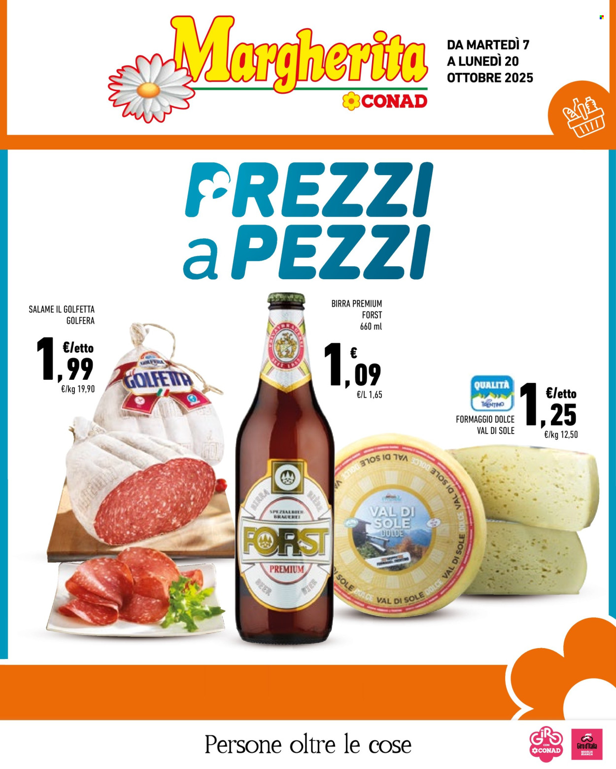 Volantino Margherita Conad - 7/10/2025 - 20/10/2025. Pagina 1