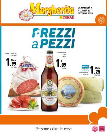 Volantino Margherita Conad - 7/10/2025 - 20/10/2025.