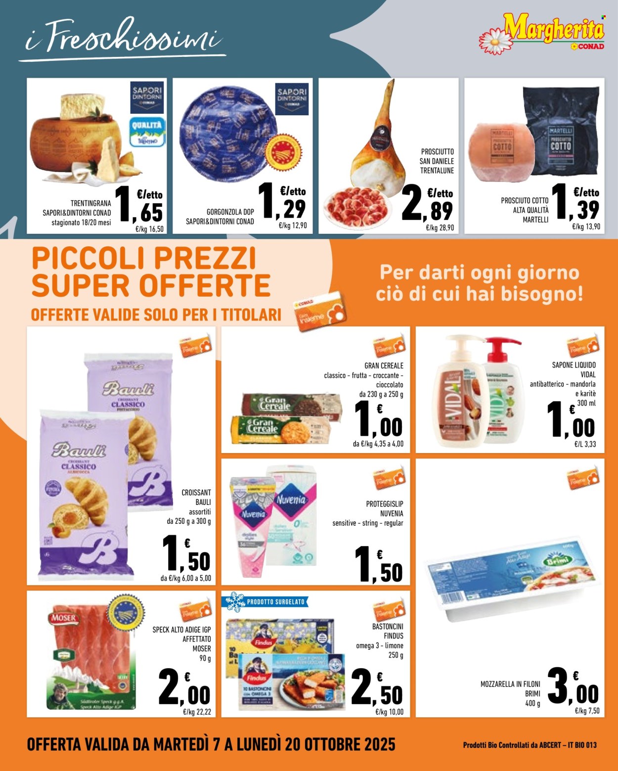 Volantino Margherita Conad - 7/10/2025 - 20/10/2025. Pagina 4