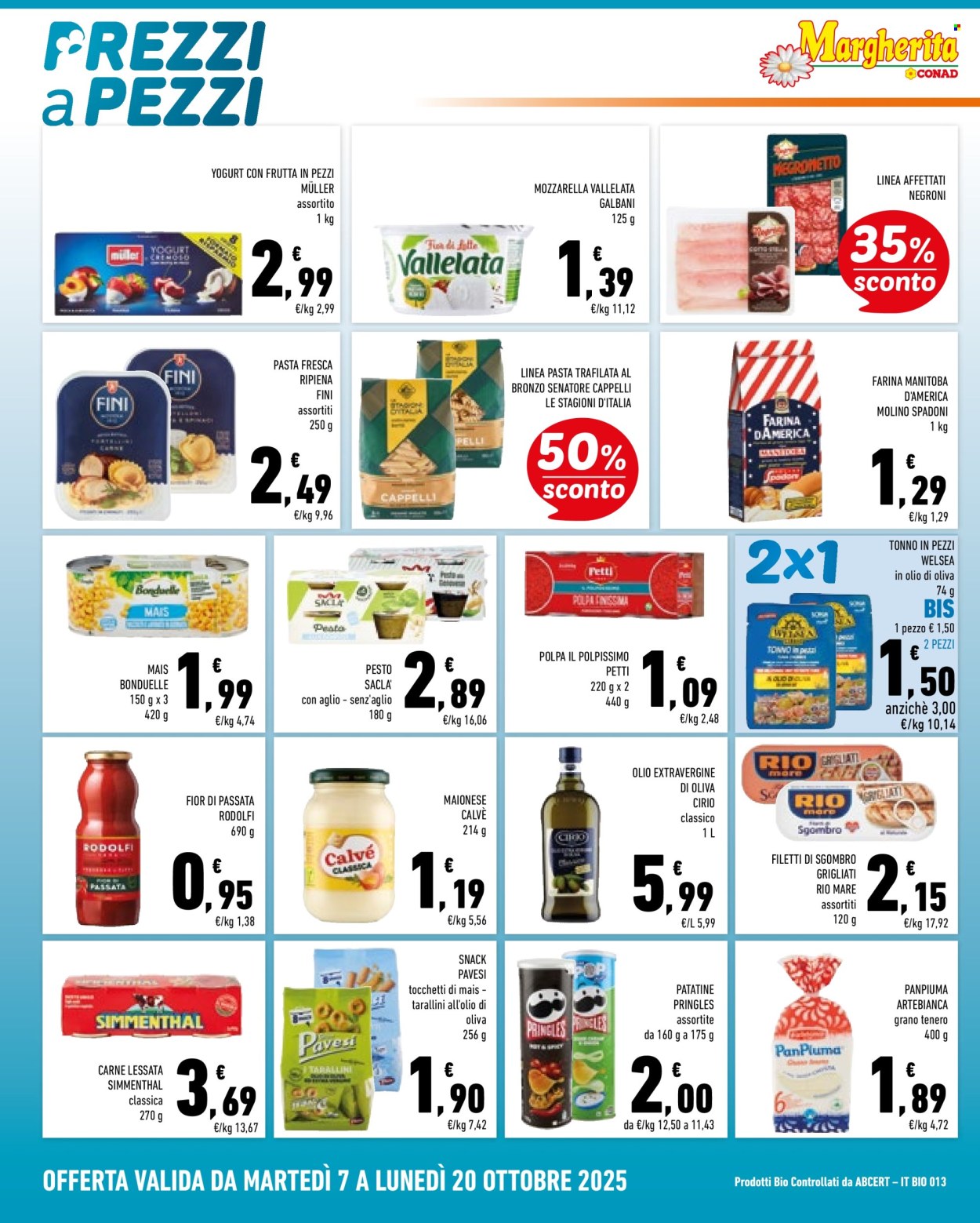 Volantino Margherita Conad - 7/10/2025 - 20/10/2025. Pagina 6