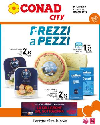 Volantino Conad City - 7/10/2025 - 20/10/2025.