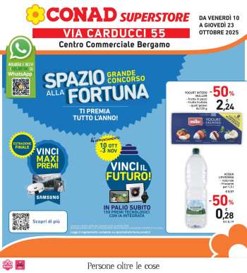 Volantino Conad Superstore - 10/10/2025 - 23/10/2025.