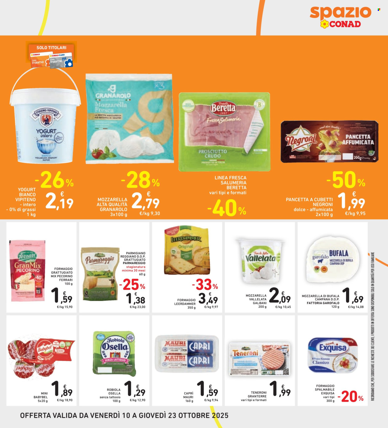 Volantino Spazio Conad - 10/10/2025 - 23/10/2025. Pagina 25