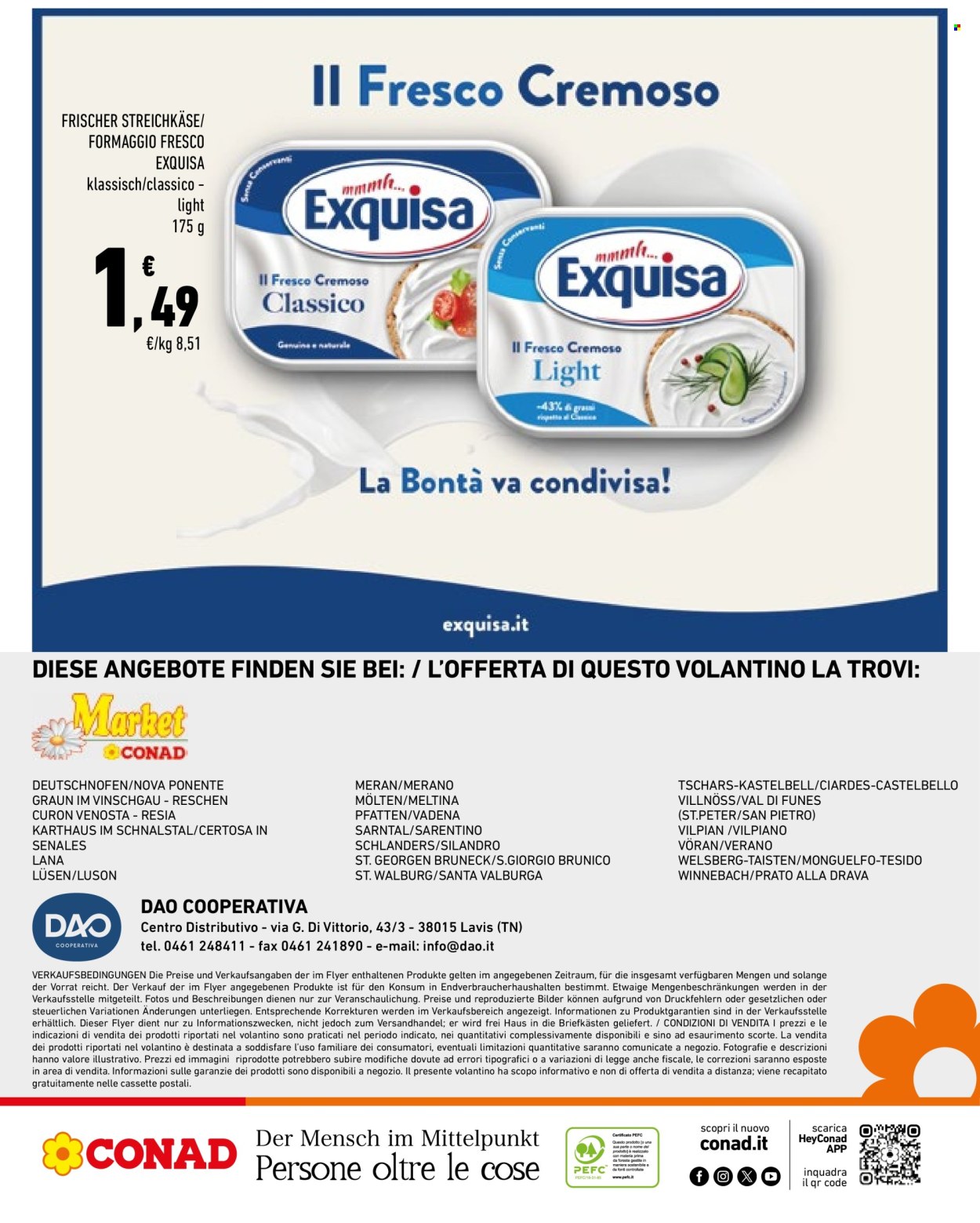 Volantino Market Conad - 7/10/2025 - 20/10/2025. Pagina 8
