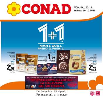 Volantino Conad - 7/10/2025 - 20/10/2025.