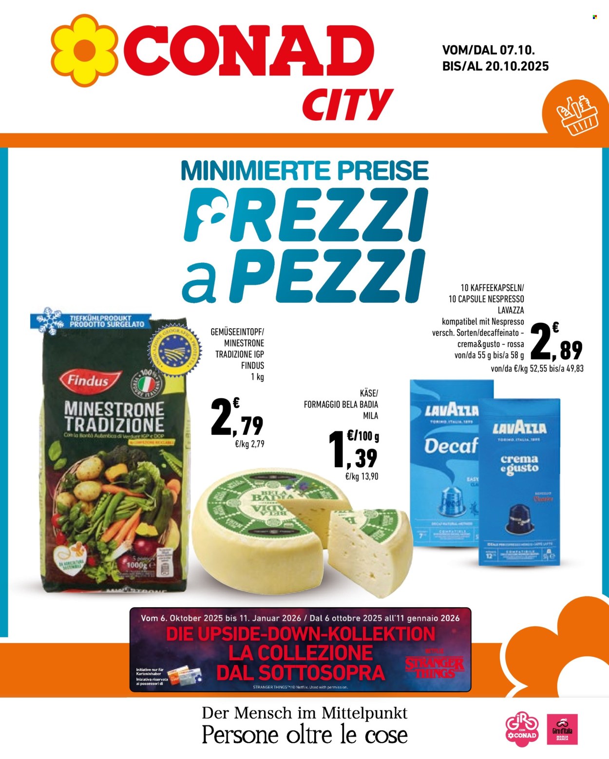 Volantino Conad City - 7/10/2025 - 20/10/2025. Pagina 1
