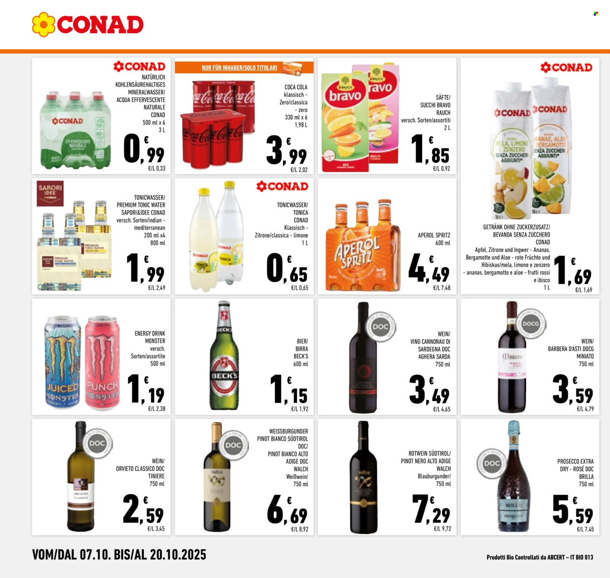 Volantino Conad - 7/10/2025 - 20/10/2025. Pagina 20