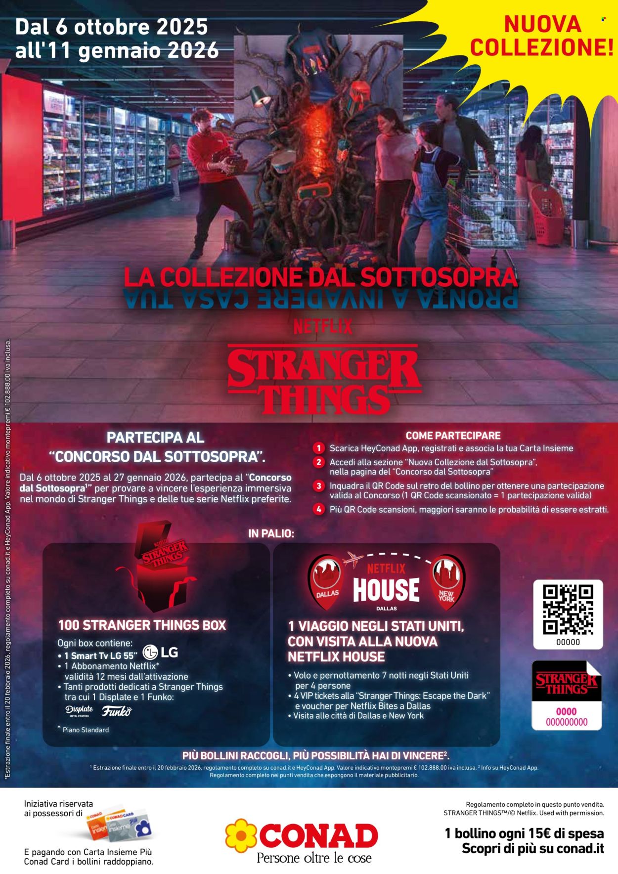 Volantino Conad - 6/10/2025 - 19/10/2025. Pagina 1