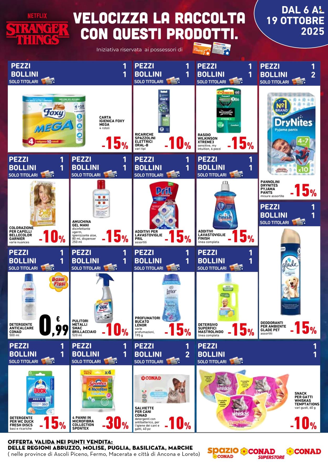 Volantino Conad - 6/10/2025 - 19/10/2025. Pagina 4