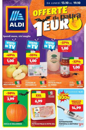 Volantino Aldi - 13/10/2025 - 19/10/2025.