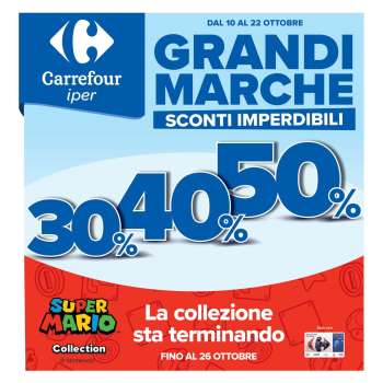 Volantino Carrefour - 10/10/2025 - 22/10/2025.
