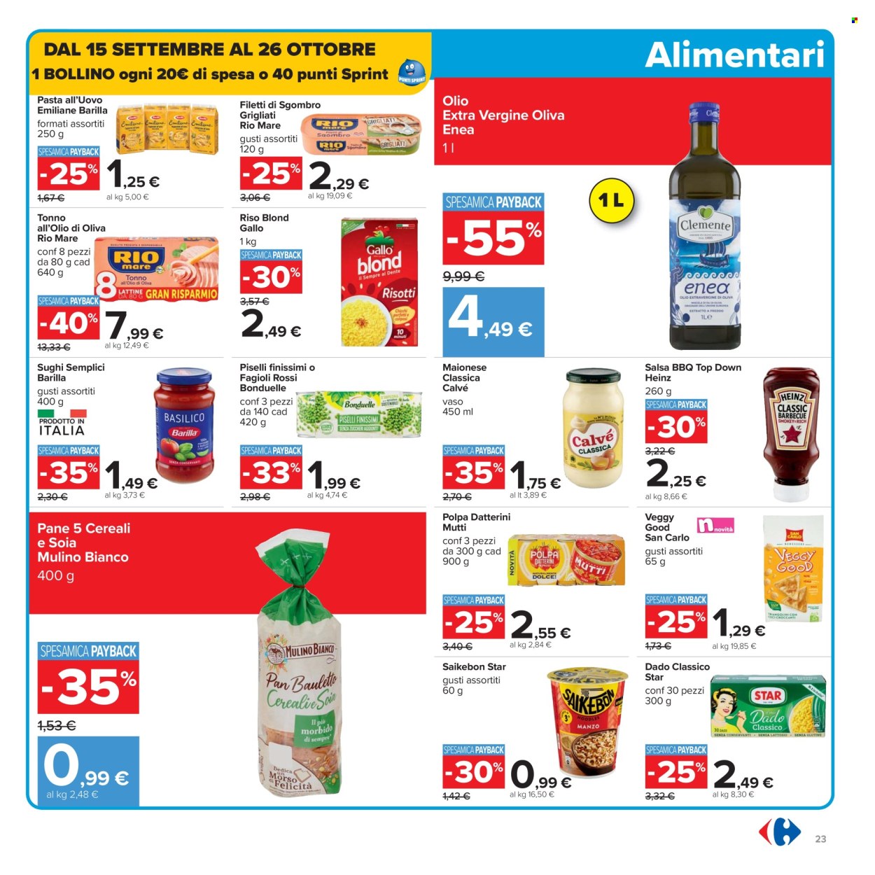 Volantino Carrefour - 10/10/2025 - 22/10/2025. Pagina 23