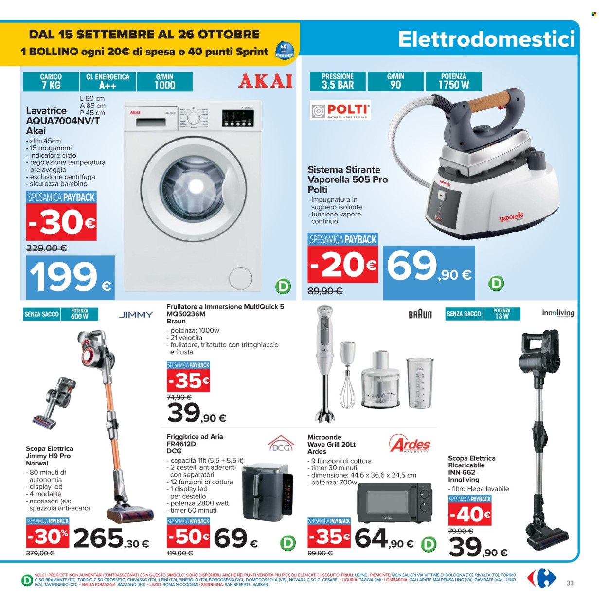 Volantino Carrefour - 10/10/2025 - 22/10/2025. Pagina 33