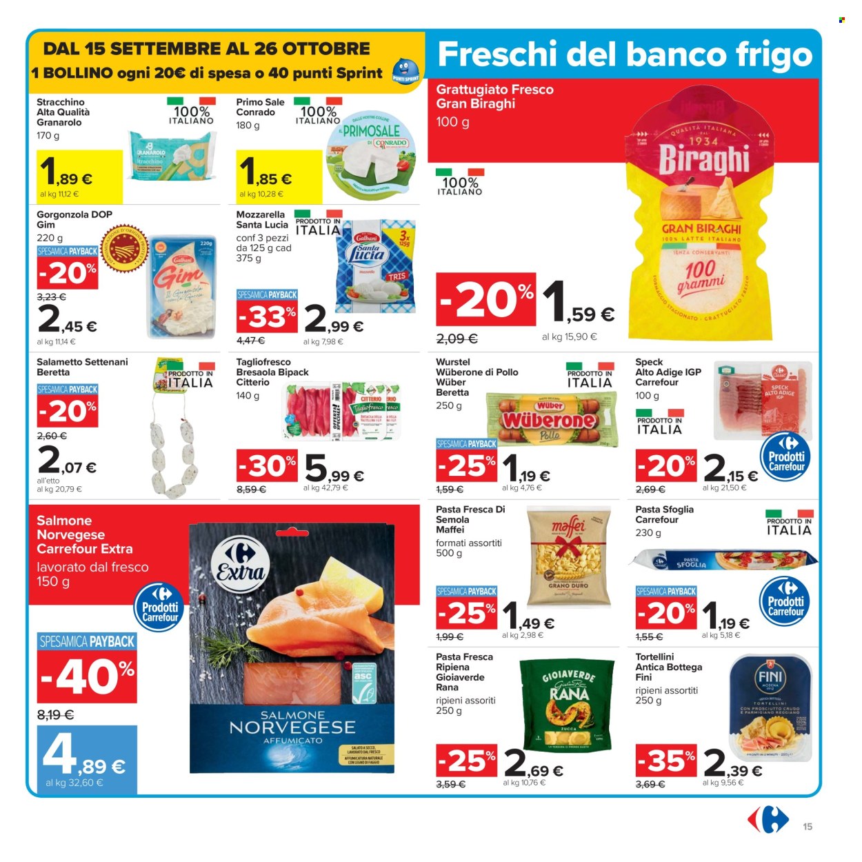 Volantino Carrefour - 10/10/2025 - 22/10/2025. Pagina 15