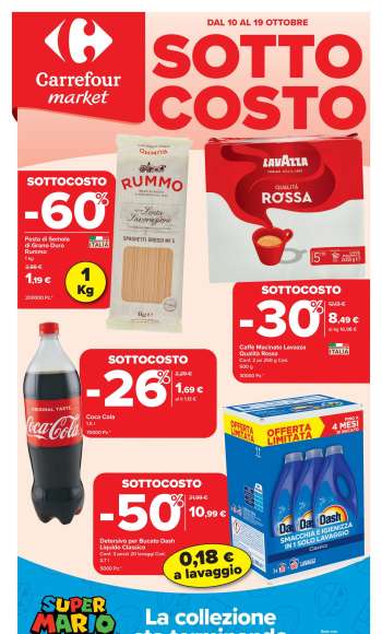 Volantino Carrefour - 10/10/2025 - 19/10/2025.