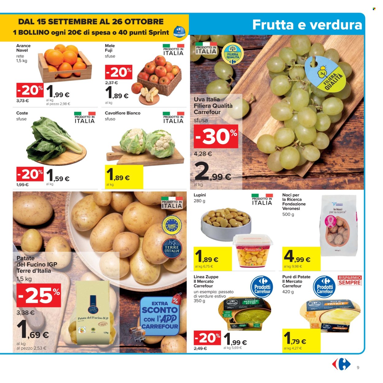 Volantino Carrefour - 10/10/2025 - 22/10/2025. Pagina 9