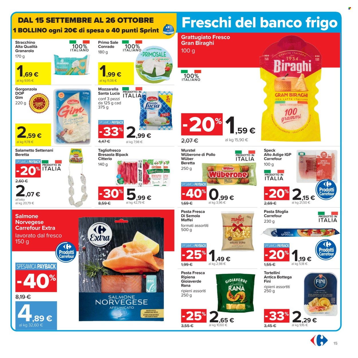 Volantino Carrefour - 10/10/2025 - 22/10/2025. Pagina 15
