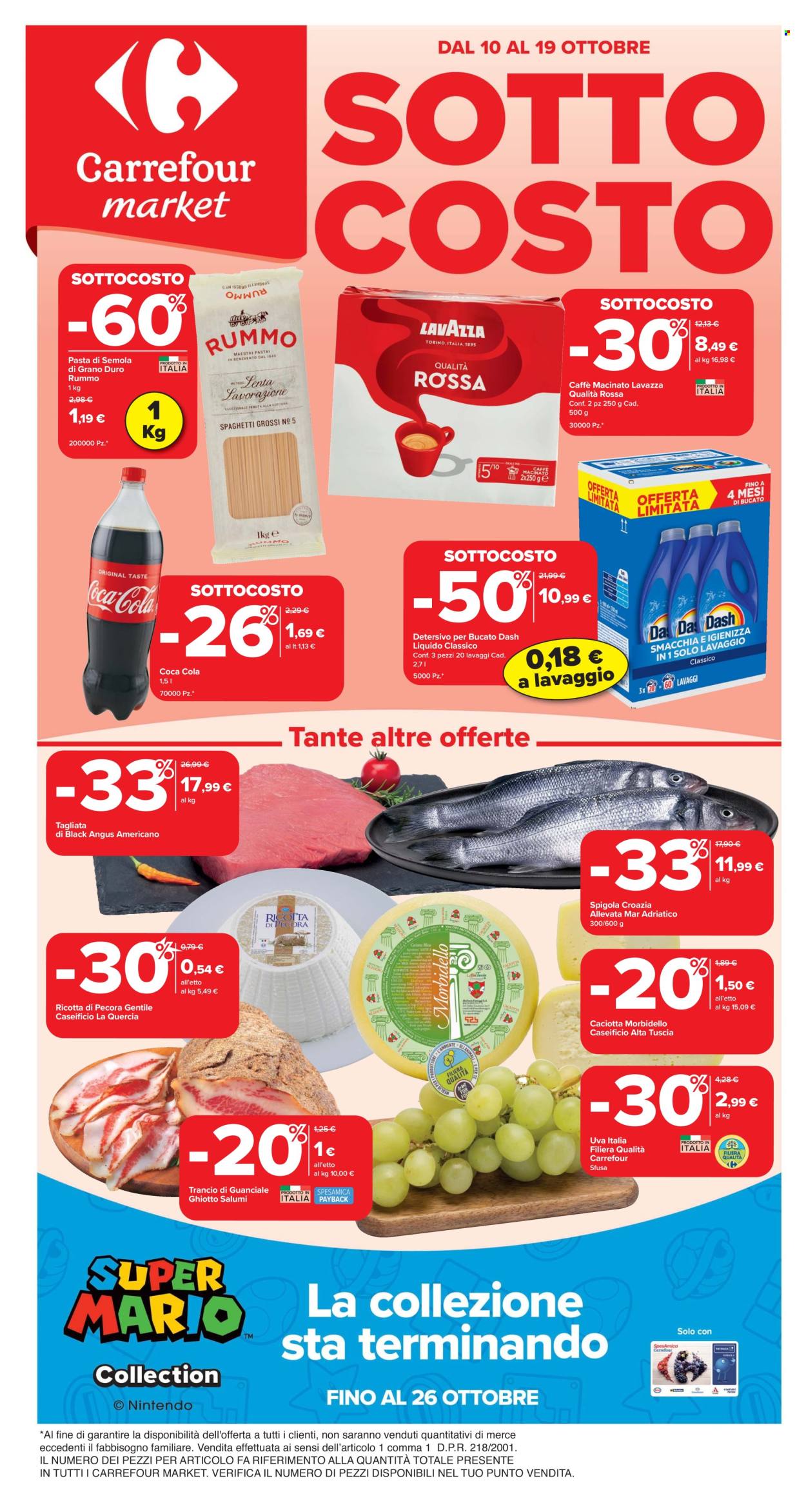 Volantino Carrefour - 10/10/2025 - 19/10/2025. Pagina 1